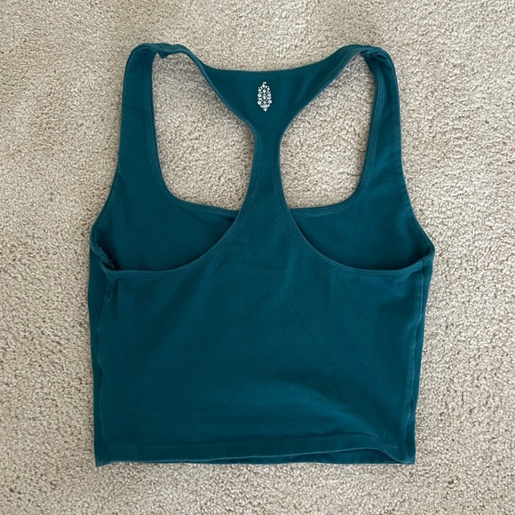 FP Movement So simple Tank - Teal Sz Small - Picture 1 of 3